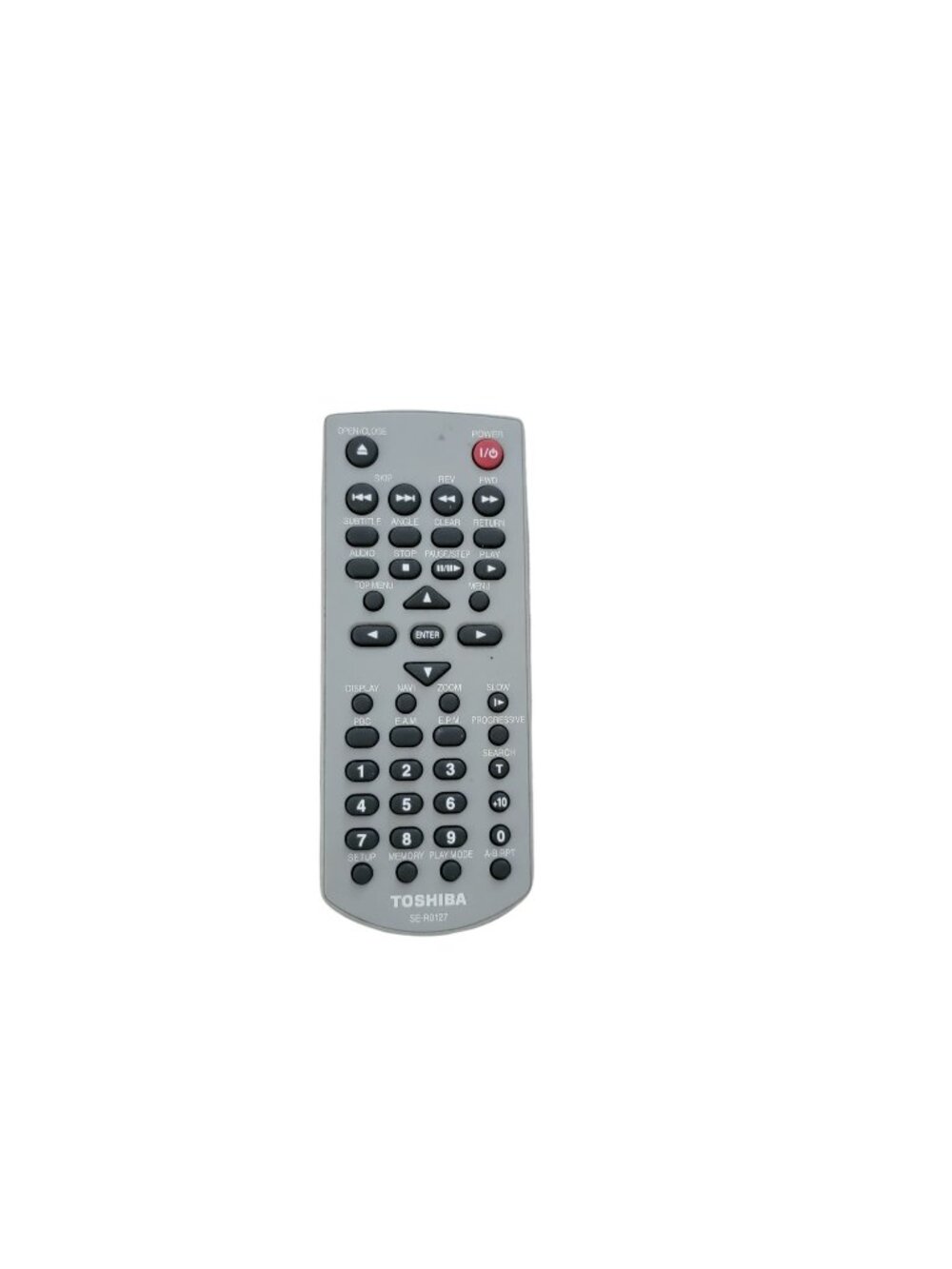 Genuine Toshiba DVD Remote Control SE-R0127 Tested and Works